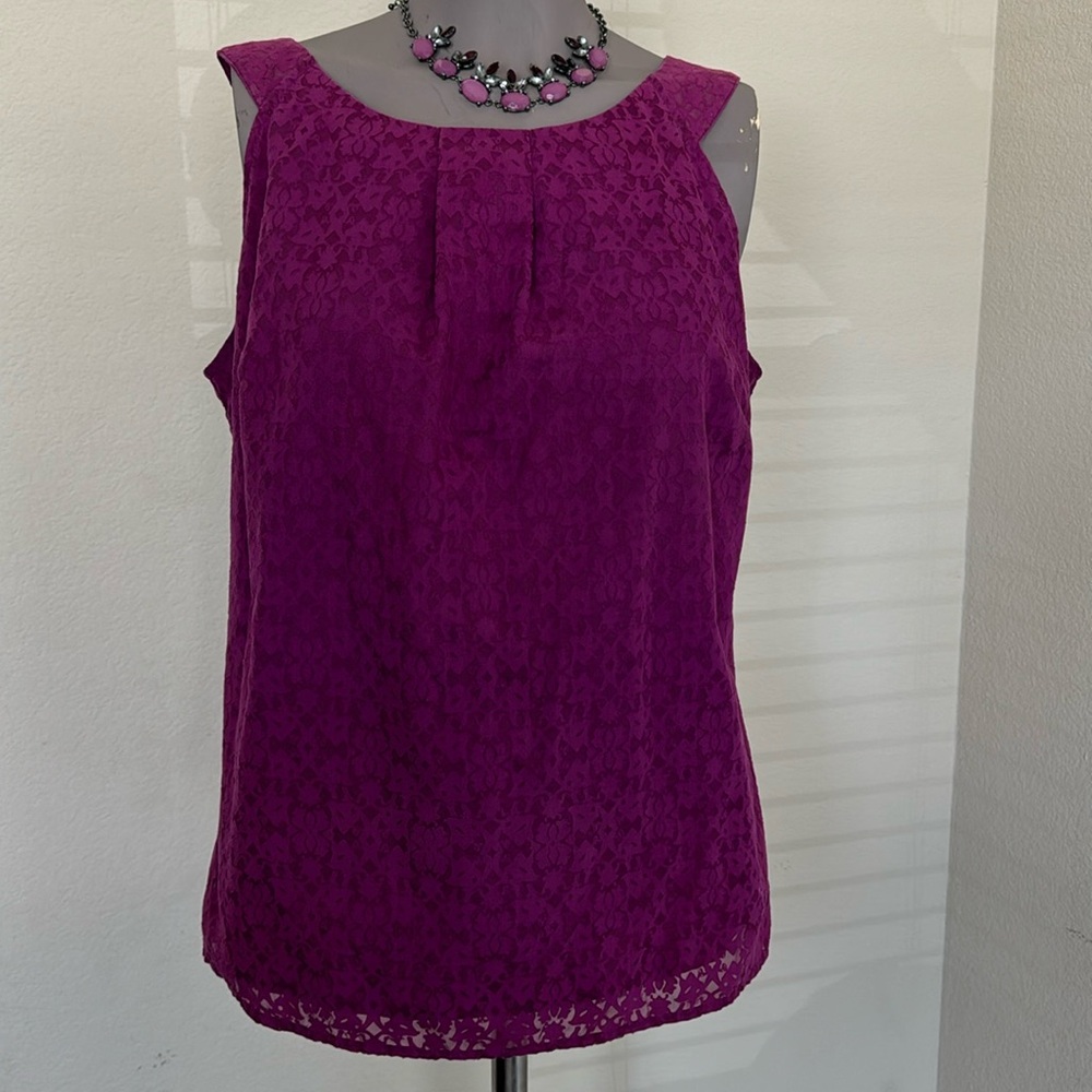 Large sleeveless top